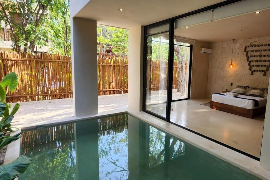 Apartment With Private Pool Tulum Chemuyil Exterior photo