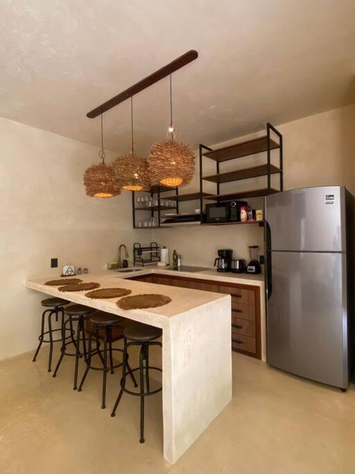 Apartment With Private Pool Tulum Chemuyil Exterior photo