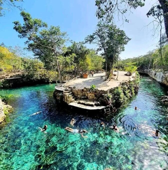 Apartment With Private Pool Tulum Chemuyil Exterior photo