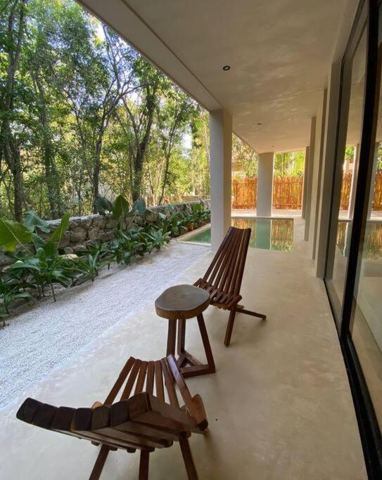 Apartment With Private Pool Tulum Chemuyil Exterior photo
